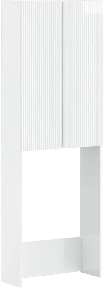 Tualeto spintelė ARNHEM Itin blizgi balta 66 x 25,5 x 190 cm