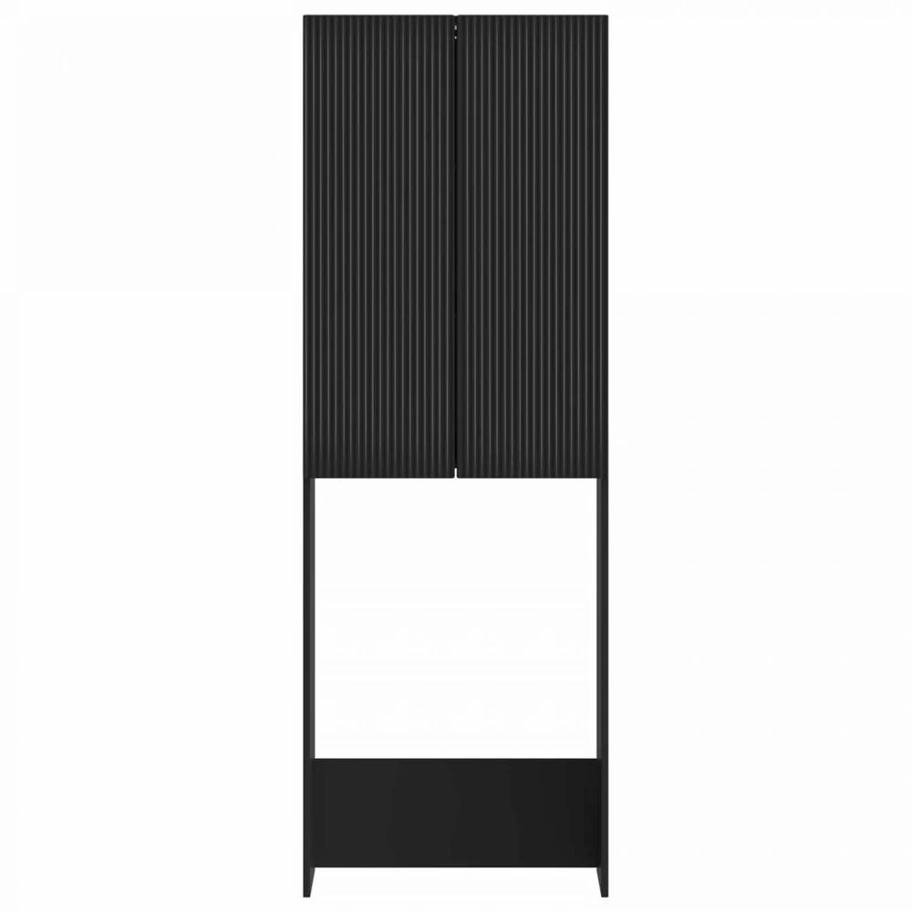 Tualeto spintelė ARNHEM Juoda 66 x 25,5 x 190 cm