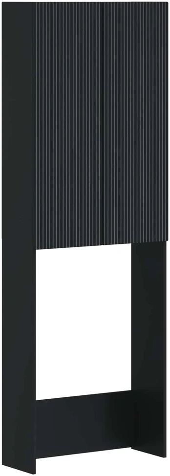 Tualeto spintelė ARNHEM Juoda 66 x 25,5 x 190 cm