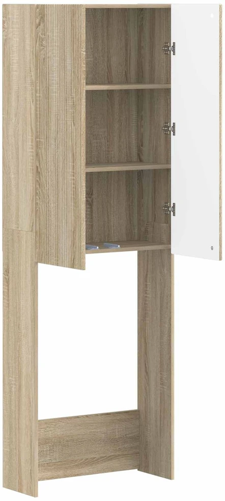 Tualeto spintelė ARNHEM Sonoma ąžuolas 66 x 25,5 x 190 cm