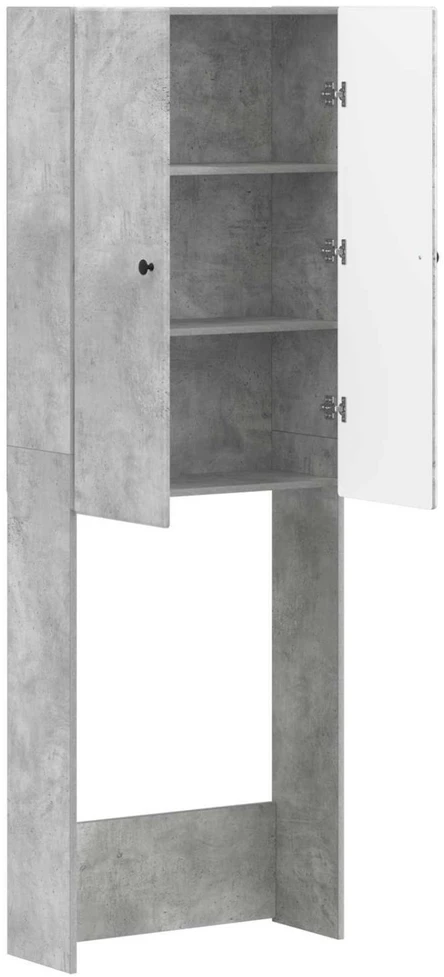 Tualeto spintelė BREDA Betono pilka 66 x 25,5 x 190 cm