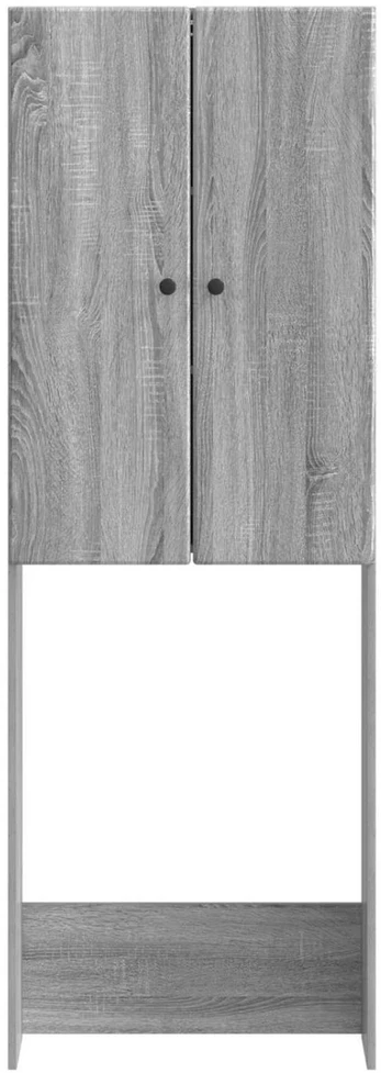 Tualeto spintelė BREDA Pilka Sonoma 66 x 25,5 x 190 cm