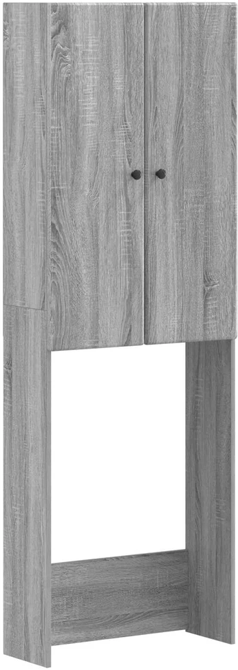 Tualeto spintelė BREDA Pilka Sonoma 66 x 25,5 x 190 cm
