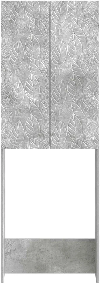 Tualeto spintelė DELFT Betono pilka 66 x 25,5 x 190 cm