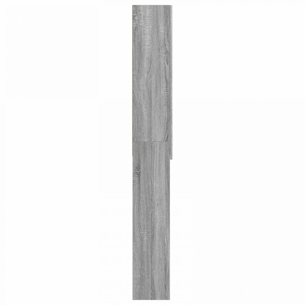 Tualeto spintelė DELFT Pilka Sonoma 66 x 25,5 x 190 cm