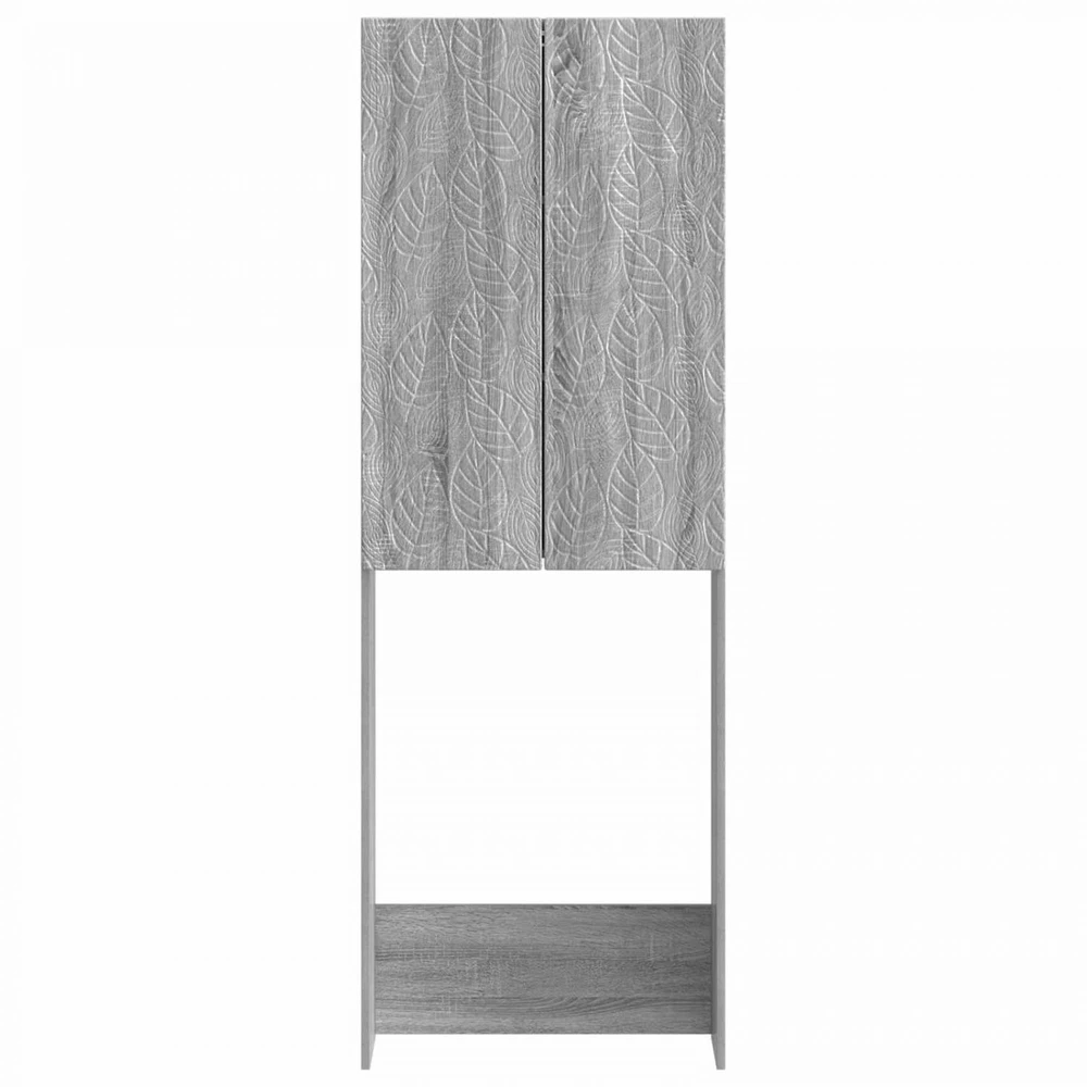 Tualeto spintelė DELFT Pilka Sonoma 66 x 25,5 x 190 cm