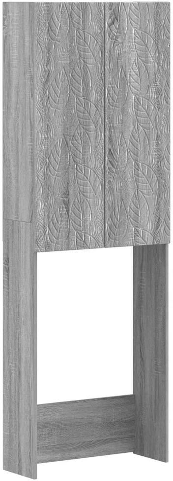 Tualeto spintelė DELFT Pilka Sonoma 66 x 25,5 x 190 cm