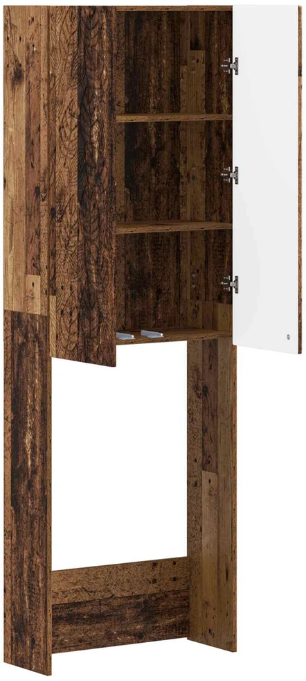 Tualeto spintelė DELFT Sendintos medienos 66 x 25,5 x 190 cm