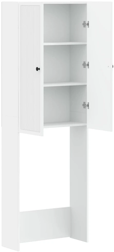 Tualeto spintelė EDE Balta 66 x 25,5 x 190 cm Apdirbta mediena