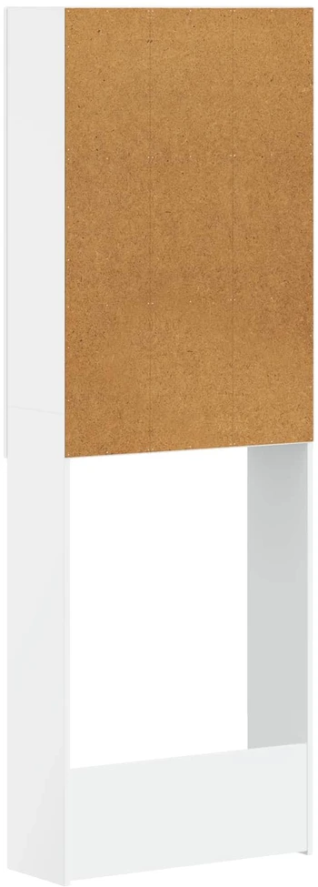 Tualeto spintelė EDE Itin blizgi balta 66 x 25,5 x 190 cm