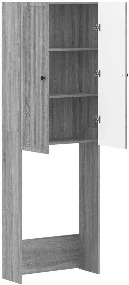 Tualeto spintelė EDE Pilka Sonoma 66 x 25,5 x 190 cm