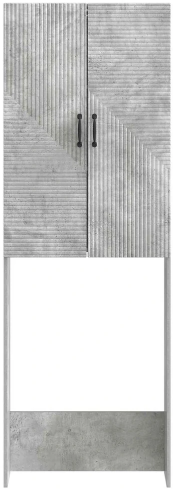 Tualeto spintelė HAARLEM Betono pilka 66 x 25,5 x 190 cm