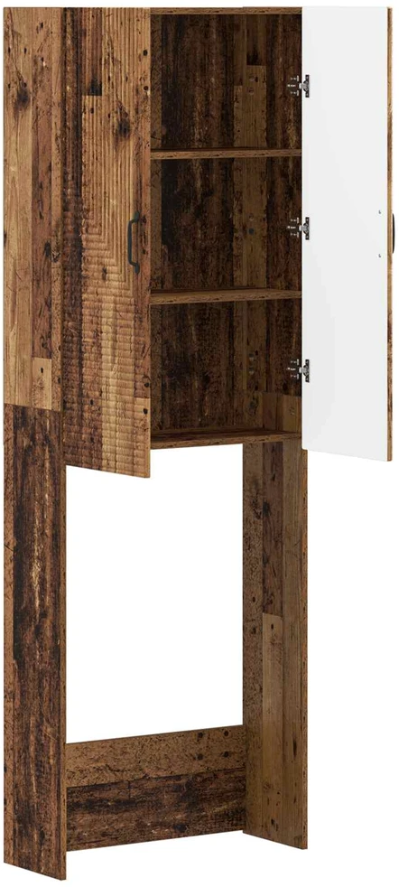 Tualeto spintelė HAARLEM Sendintos medienos 66 x 25,5 x 190 cm