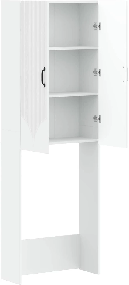 Tualeto spintelė HOORN Balta 66 x 25,5 x 190 cm