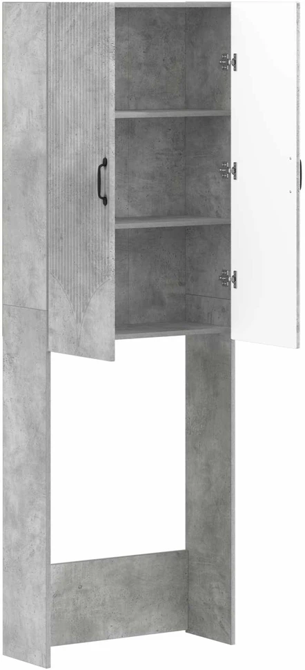 Tualeto spintelė HOORN Betono pilka 66 x 25,5 x 190 cm