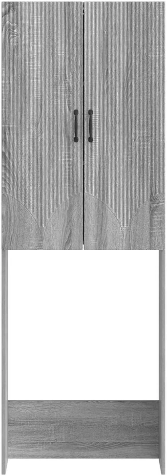 Tualeto spintelė HOORN Pilka Sonoma 66 x 25,5 x 190 cm