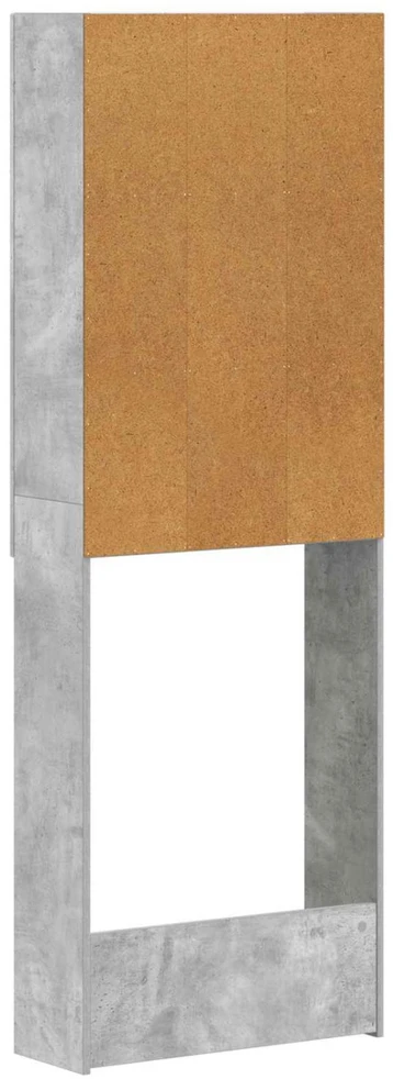 Tualeto spintelė UTRECHT Betono pilka 66 x 25,5 x 190 cm