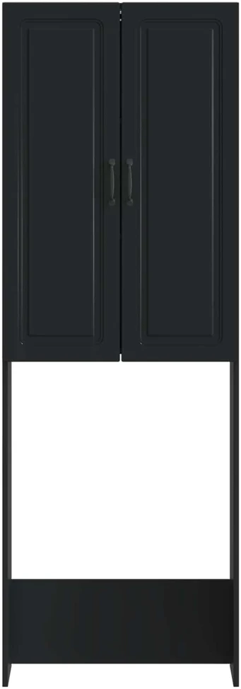 Tualeto spintelė UTRECHT Juoda 66 x 25,5 x 190 cm