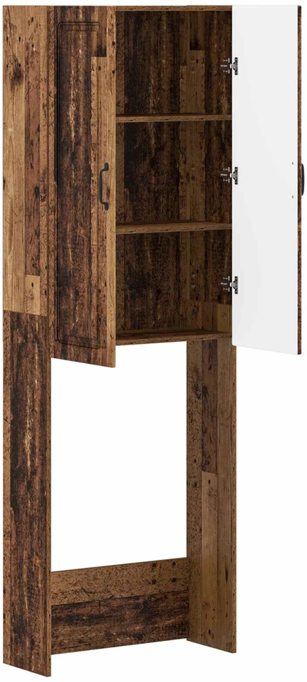 Tualeto spintelė UTRECHT Sendintos medienos 66 x 25,5 x 190 cm