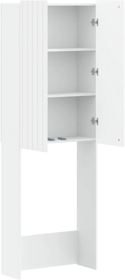 Tualeto spintelė ZWOLLE Balta 66 x 25,5 x 190 cm