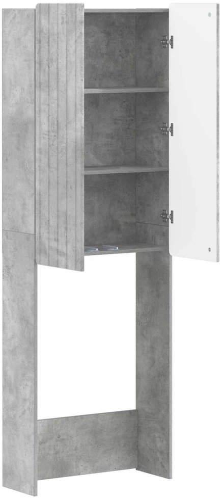 Tualeto spintelė ZWOLLE Betono pilka 66 x 25,5 x 190 cm