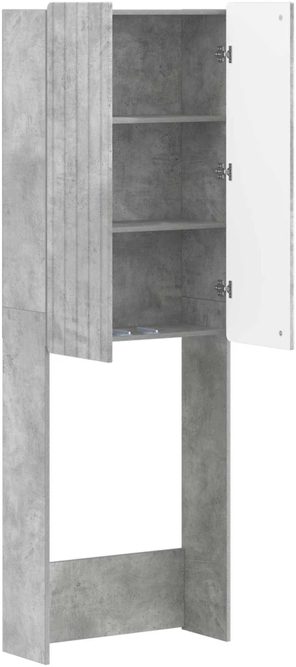 Tualeto spintelė ZWOLLE Betono pilka 66 x 25,5 x 190 cm