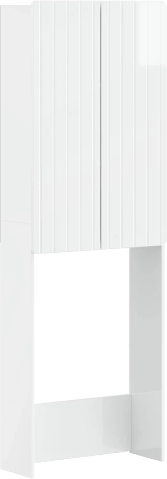 Tualeto spintelė ZWOLLE Itin blizgi balta 66 x 25,5 x 190 cm