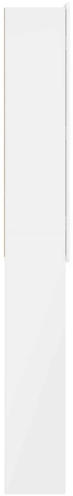 Tualeto spintelė ZWOLLE Itin blizgi balta 66 x 25,5 x 190 cm