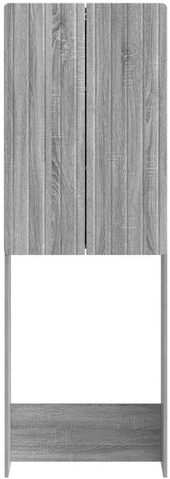 Tualeto spintelė ZWOLLE Pilka Sonoma 66 x 25,5 x 190 cm