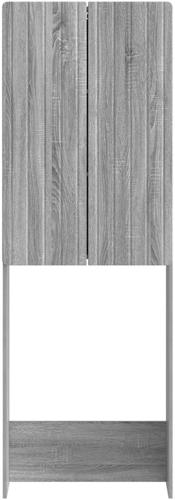 Tualeto spintelė ZWOLLE Pilka Sonoma 66 x 25,5 x 190 cm