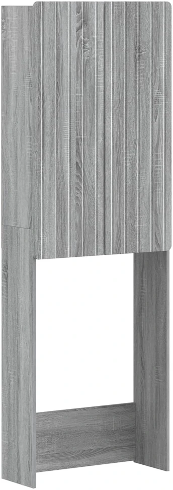 Tualeto spintelė ZWOLLE Pilka Sonoma 66 x 25,5 x 190 cm