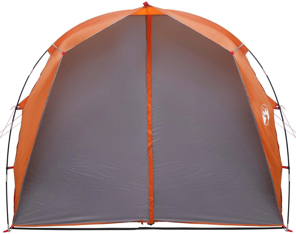 Tunelinė palapinė 4 asmeniui Pilka ir oranžinė