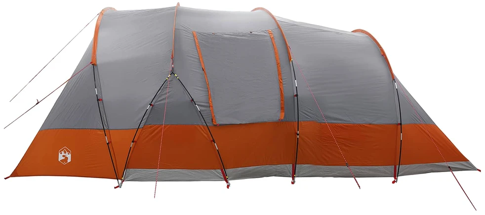 Tunelinė palapinė Pilka ir oranžinė 560 x 395 x 212 cm