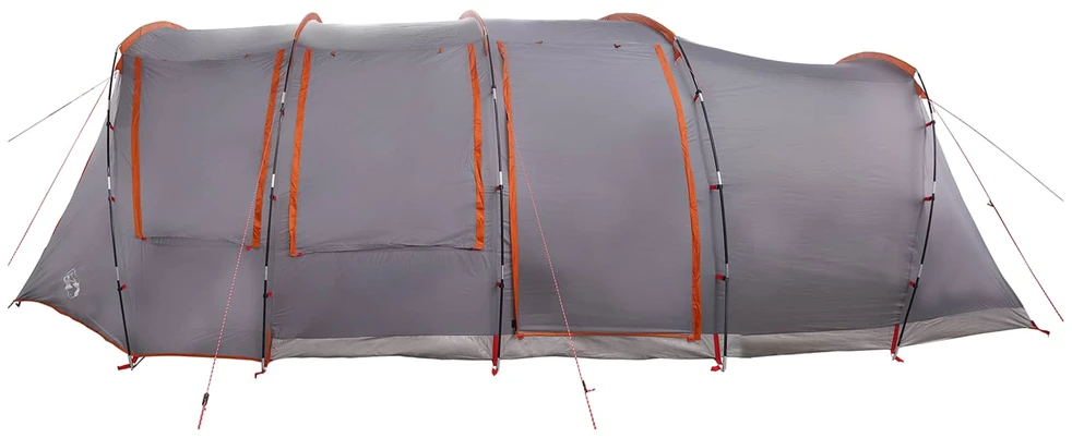Tunelinė palapinė Pilka ir oranžinė 675 x 392 x 210 cm