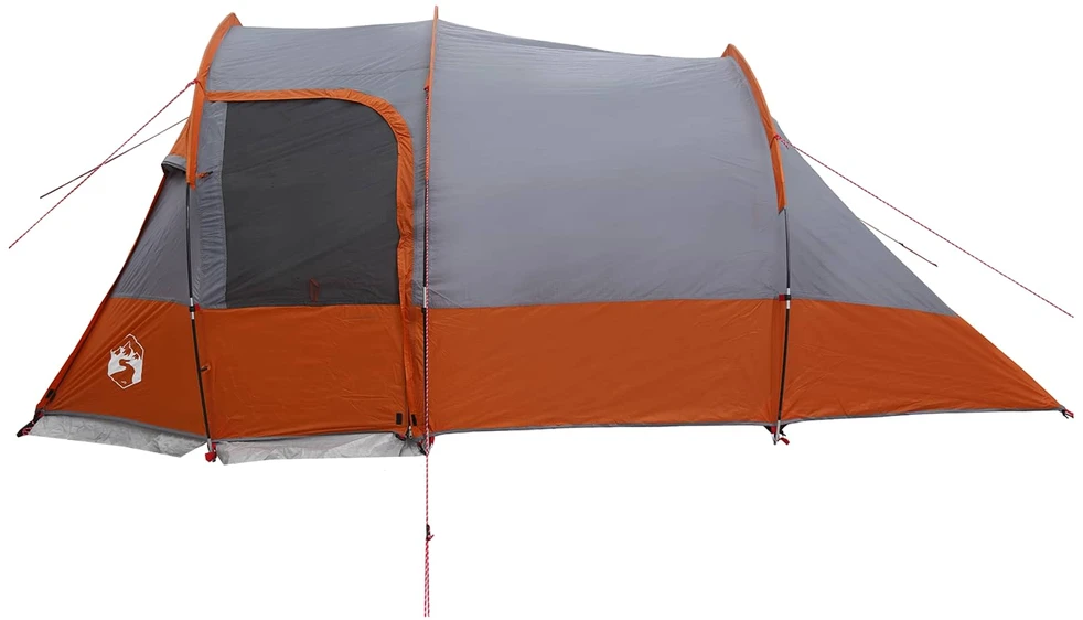Tunelinė palapinė Pilka ir oranžinė 390 x 215 x 152 cm