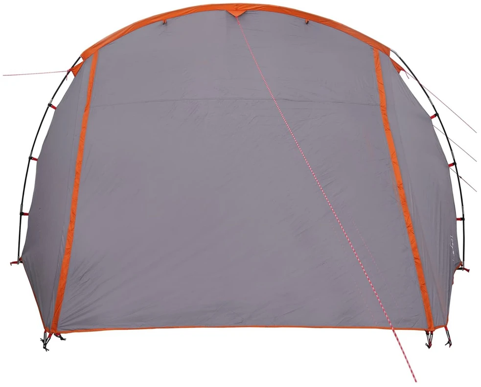 Tunelinė palapinė 675 x 392 x 210 cm Pilka ir oranžinė
