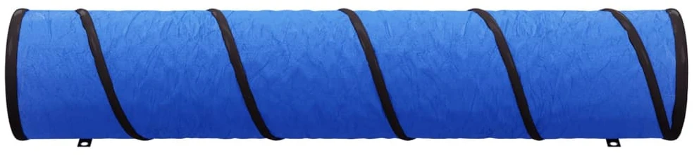 Tunelis šunims, mėlynos spalvos, 40x200cm, poliesteris