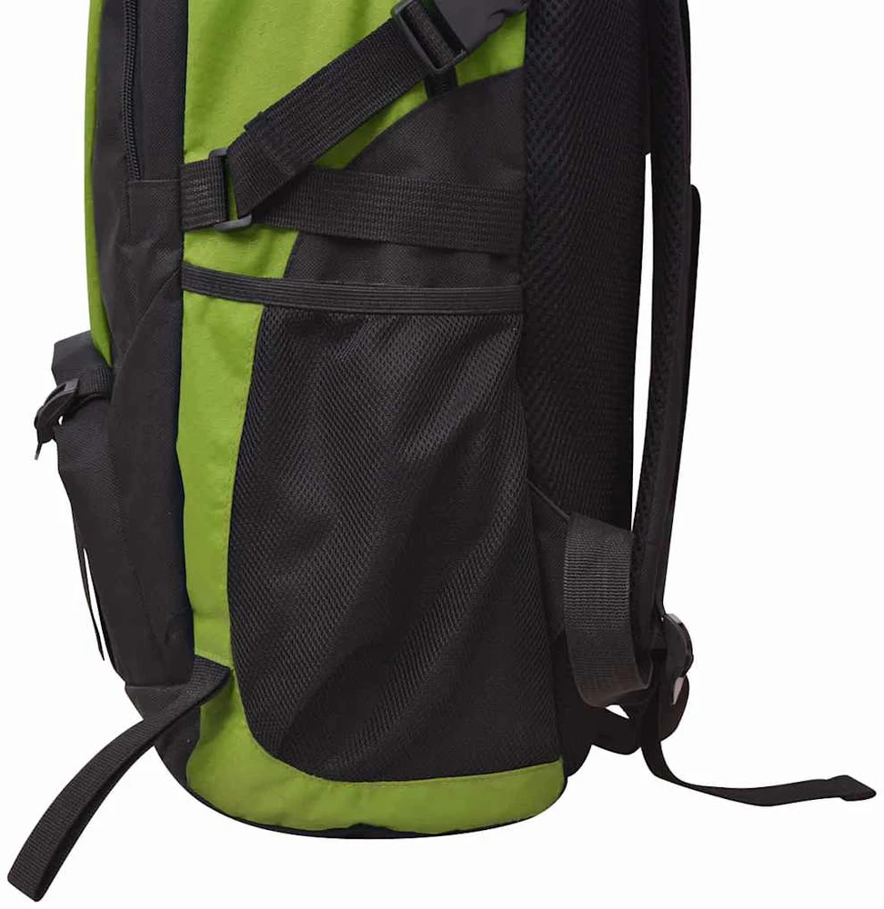 Turistinė kuprinė, 40 l, juoda ir žalia