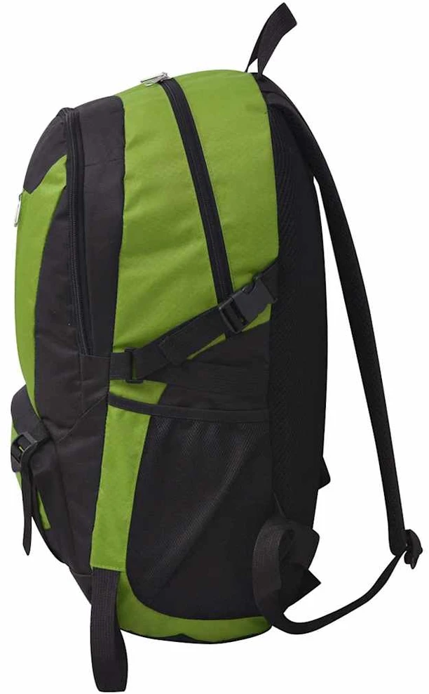 Turistinė kuprinė, 40 l, juoda ir žalia