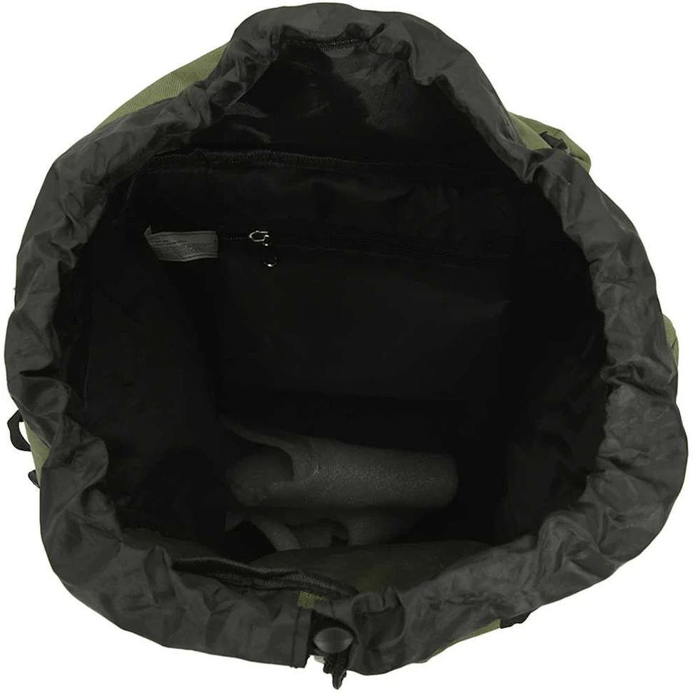 Turistinė kuprinė, uniformnė žalia, 100L, oksfordo audinys