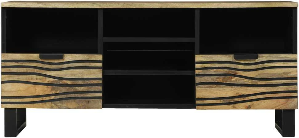 TV staliukas TV vienetai 100 x 33 x 46 cm Ruda Apdirbta mediena