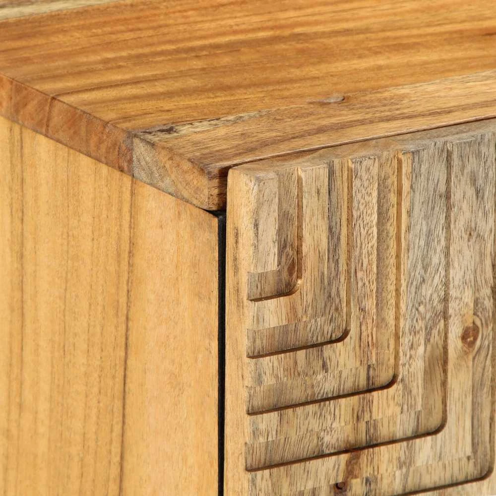 Televizoriaus spintelė Ruda 105 x 33 x 46 cm Kietas mango medis