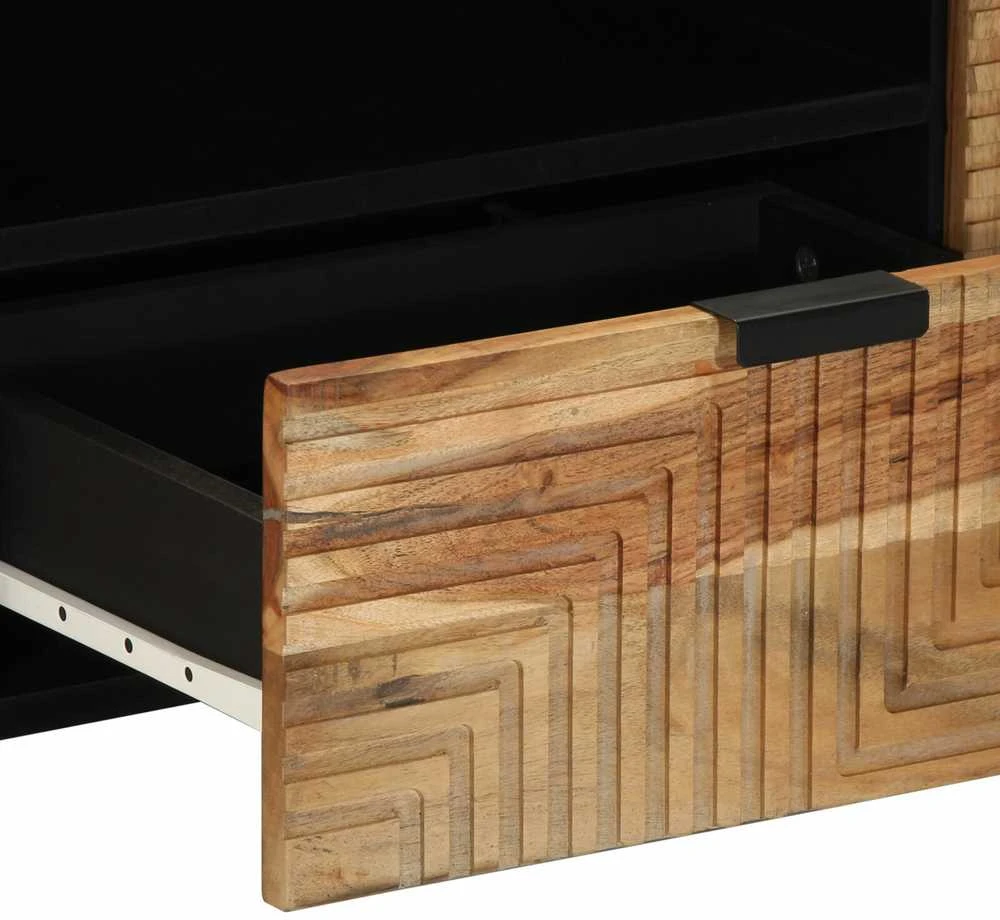 Televizoriaus spintelė Ruda 105 x 33 x 46 cm Kietas mango medis
