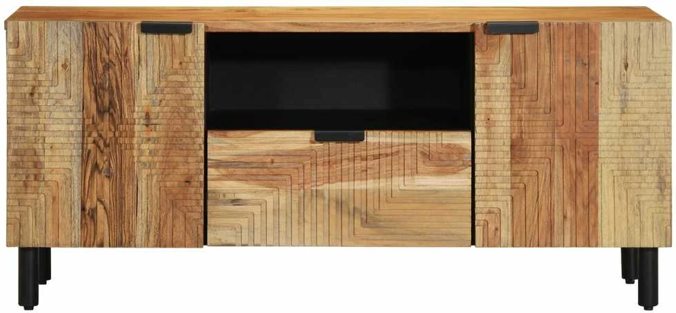 Televizoriaus spintelė Ruda 105 x 33 x 46 cm Kietas mango medis