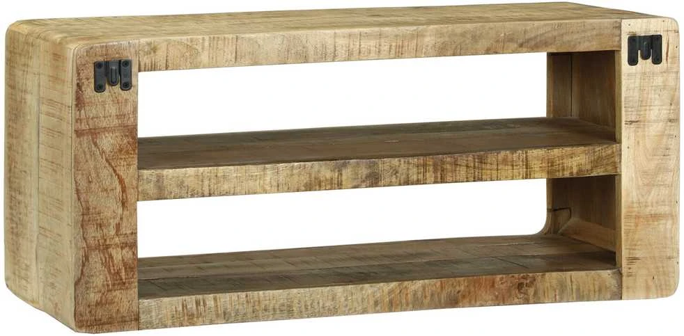 Televizoriaus spintelė 80 x 32 x 36 cm Mango medienos masyvas
