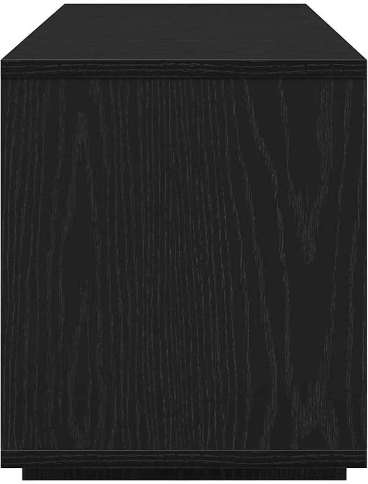 TV staliukas Televizoriaus spintelė 120 x 30 x 40,5 cm Juodas ąžuolas