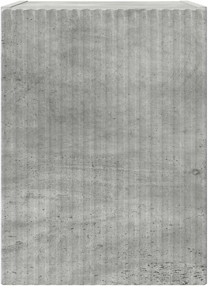TV staliukas TV sieninė spintelė 30 x 31 x 40 cm Betoninė Apdirbta mediena