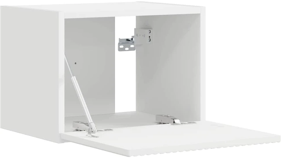TV staliukas TV sieninė spintelė 39 x 31 x 29,5 cm Balta Apdirbta mediena