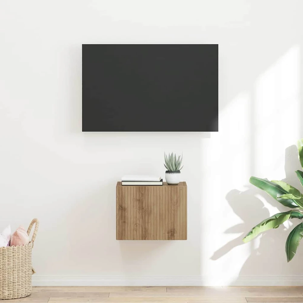 TV staliukas TV sieninė spintelė 39 x 31 x 29,5 cm Meistrų ąžuolas