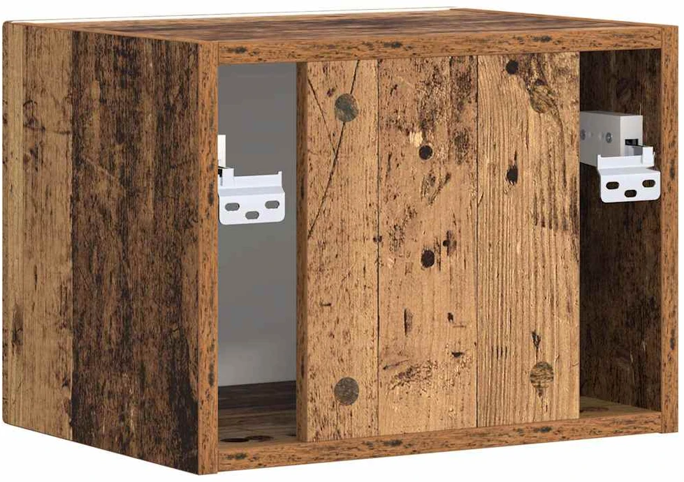TV staliukas TV sieninė spintelė 39 x 31 x 29,5 cm Senovinis medis